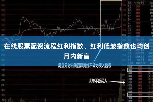 在线股票配资流程红利指数、红利低波指数也均创月内新高