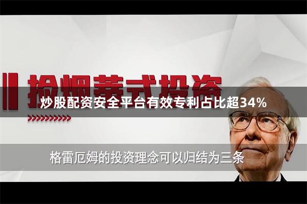 炒股配资安全平台有效专利占比超34%