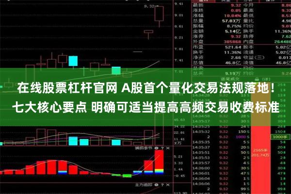 在线股票杠杆官网 A股首个量化交易法规落地!七大核心要点 明确可适当提高高频交易收费标准