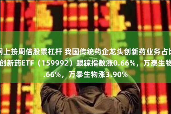 网上按周倍股票杠杆 我国传统药企龙头创新药业务占比近50%！