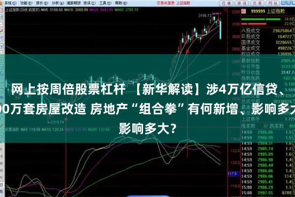 网上按周倍股票杠杆 【新华解读】涉4万亿信贷、100万套房屋改造 房地产“组合拳”有何新增、影响多大?