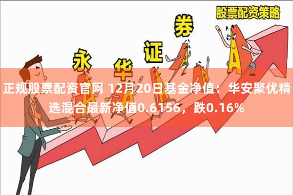 正规股票配资官网 12月20日基金净值:华安聚优精选混合最新净值0.6156,跌0.16%